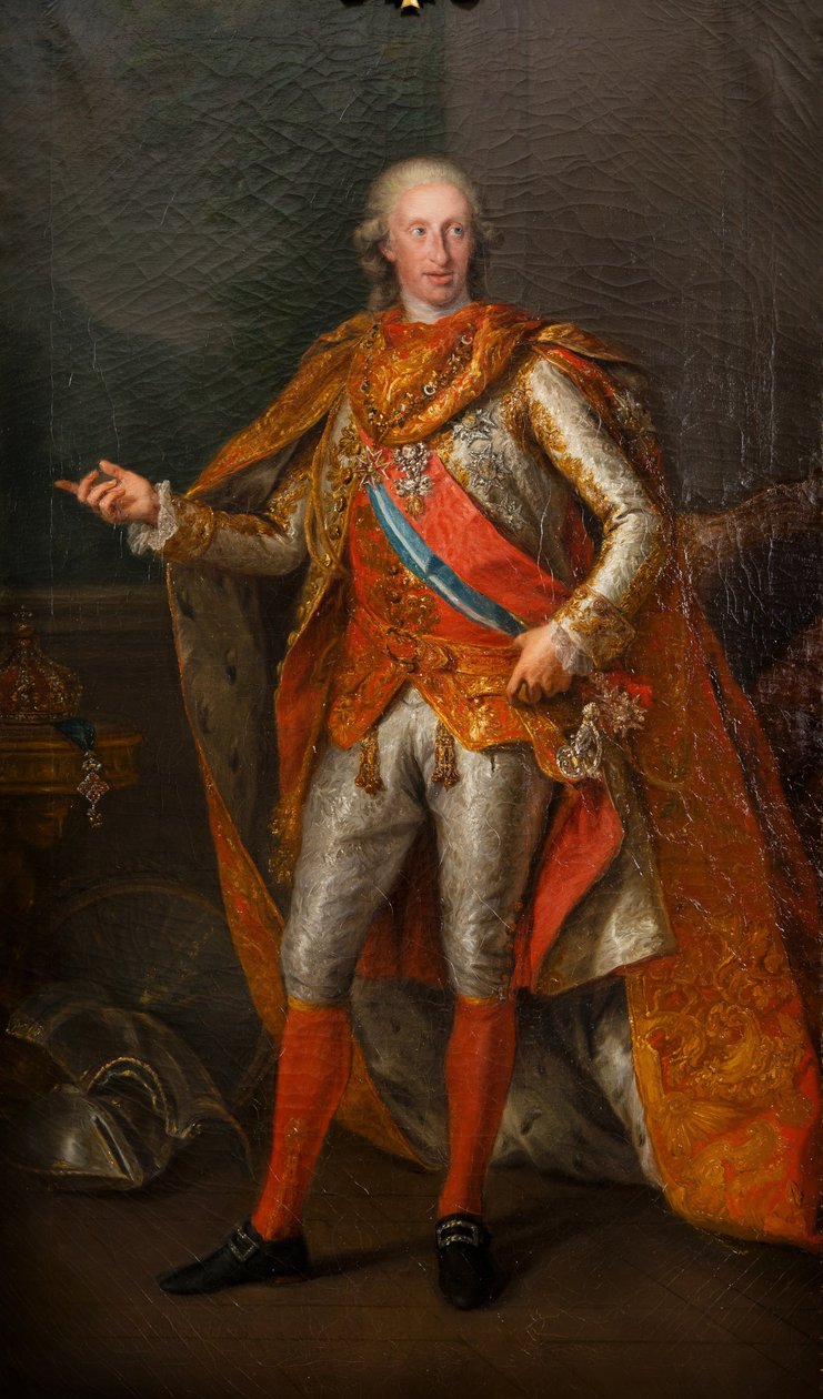 Sueco: Fernando IV, 1751-1825, rei de Nápoles e da Sicília Fernando IV, 1751-1825, rei de Nápoles e da Sicília de Giuseppe Bonito