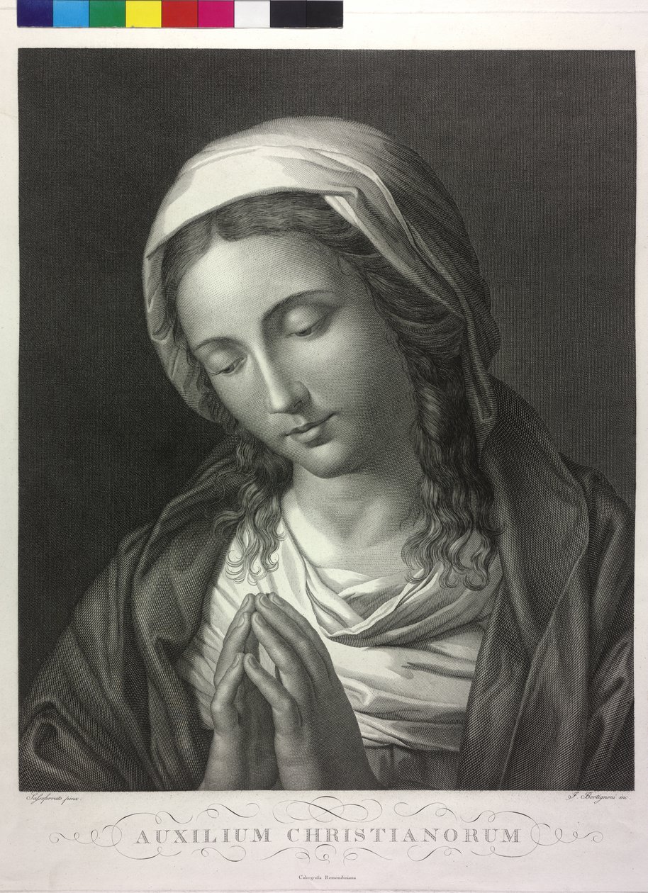 Madona rezadora de Giuseppe Bortignoni