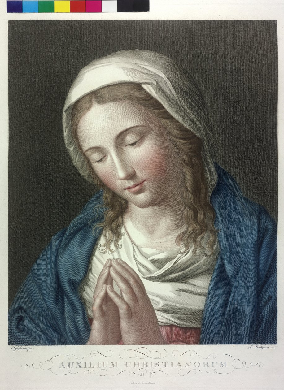 Madona rezadora de Giuseppe Bortignoni