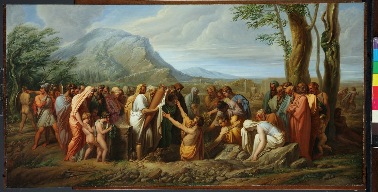 As cinzas de Themistocles em solo ático de Giuseppe Bossi