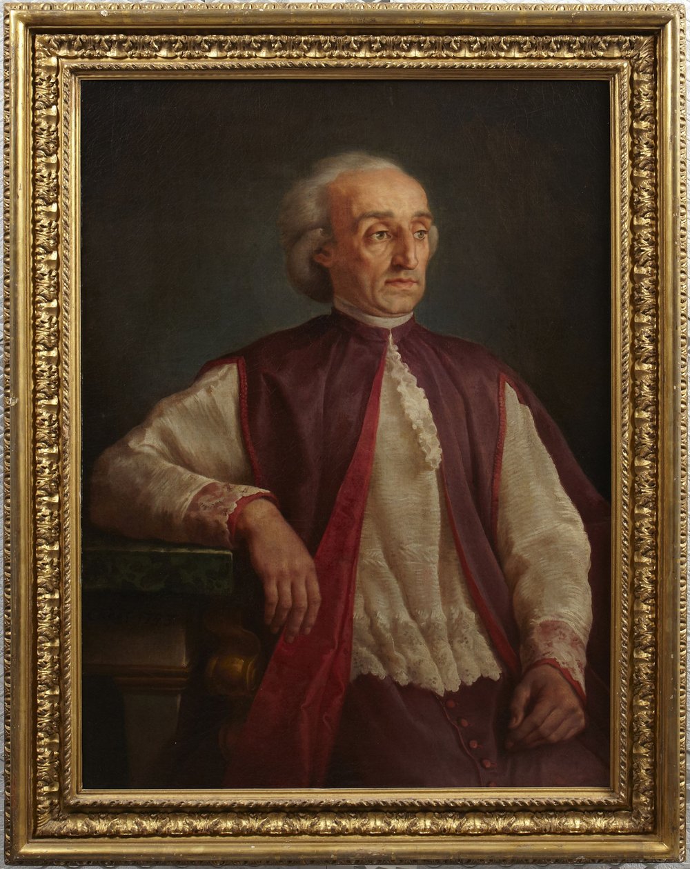 Retrato de um clérigo de Giuseppe Cades