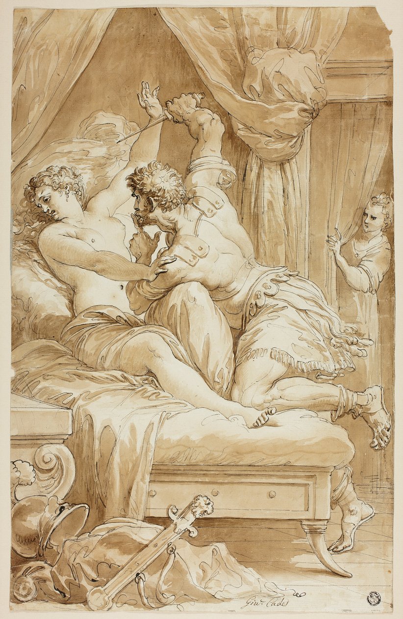 Rapto de Lucrécia de Giuseppe Cades