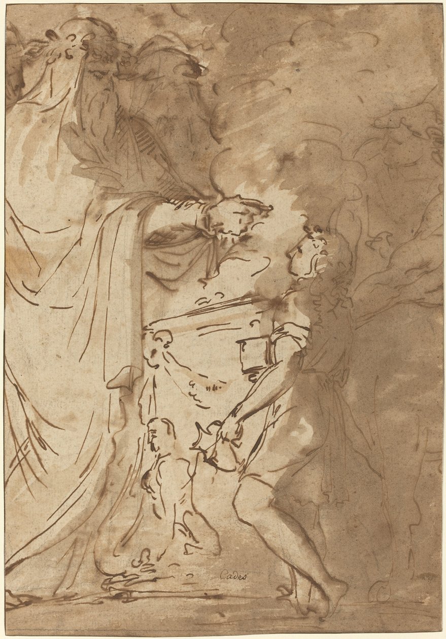 Sacrifício [correto] de Giuseppe Cades
