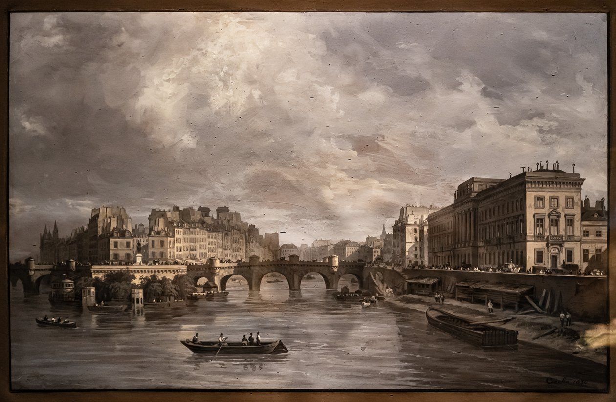 Vista da Pont Neuf de Giuseppe Canella