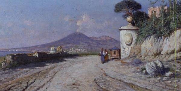Pompeia: (painel) de Giuseppe Carelli