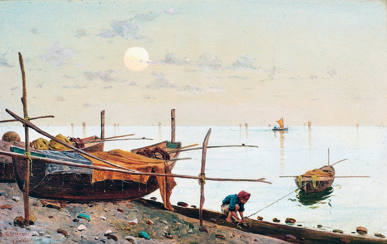 marina de Nápoles, Itália de Giuseppe Cosenza