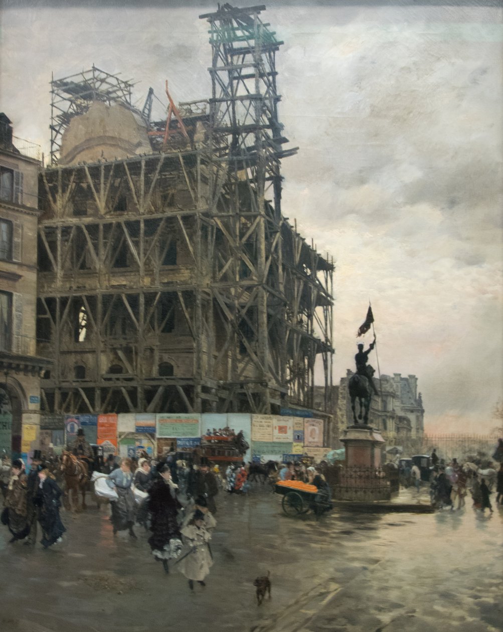 Praça das Pirâmides de Giuseppe de Nittis