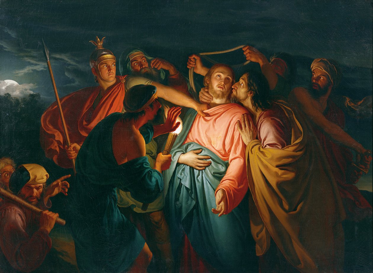 O beijo de Judas de Giuseppe Diotti