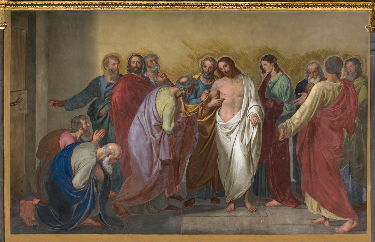 Presbitério, Giueppe Diotti, Descrença de São Tomás de 1832 de Giuseppe Diotti