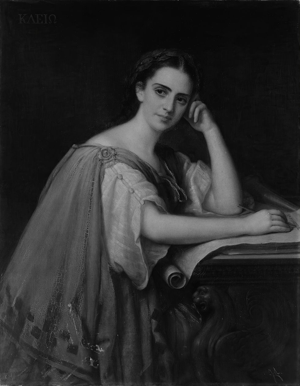 Clio, 1869. de Giuseppe Fagnani