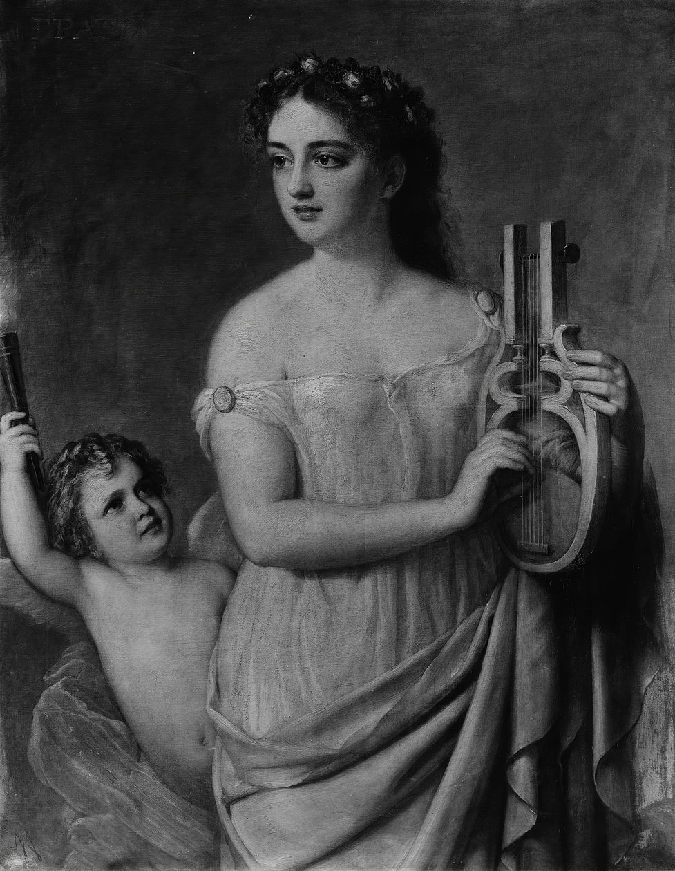 Erato, 1869. de Giuseppe Fagnani