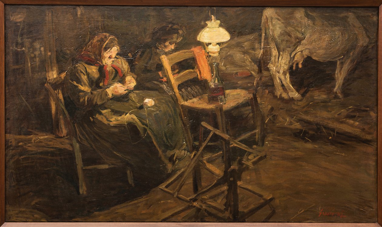 No estábulo de Giuseppe Graziosi