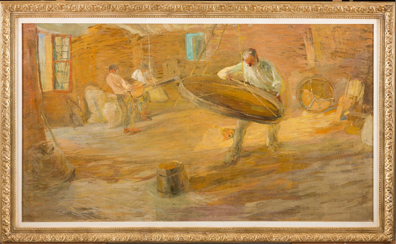 Peneira (óleo sobre tela) de Giuseppe Graziosi