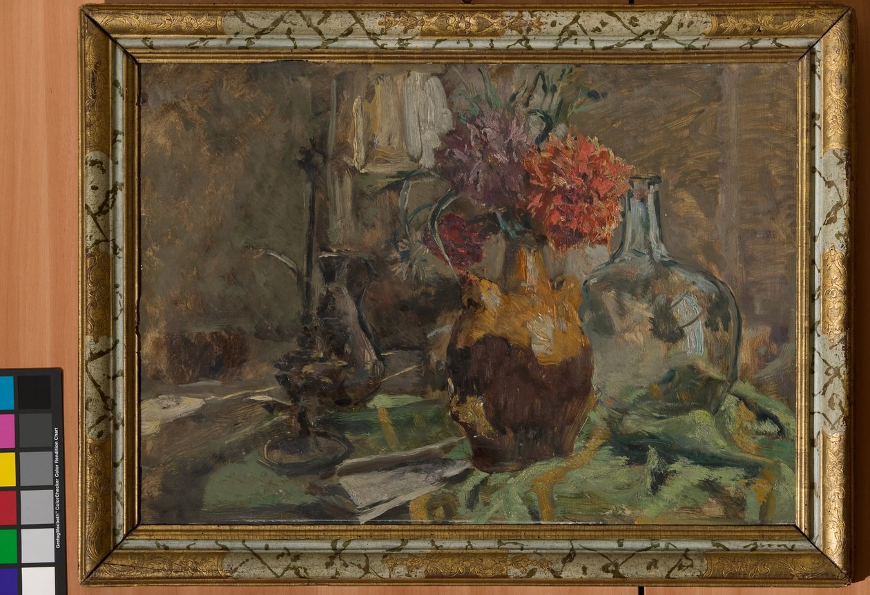 Natureza Morta (óleo sobre contraplacado) de Giuseppe Graziosi