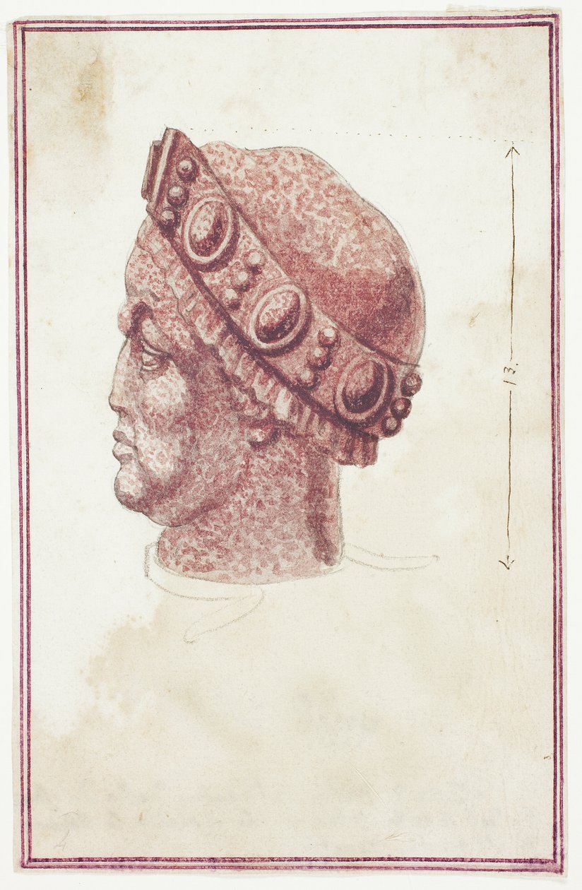 Cabeça de pórfiro (São Marcos, Veneza) de Giuseppe Grisoni