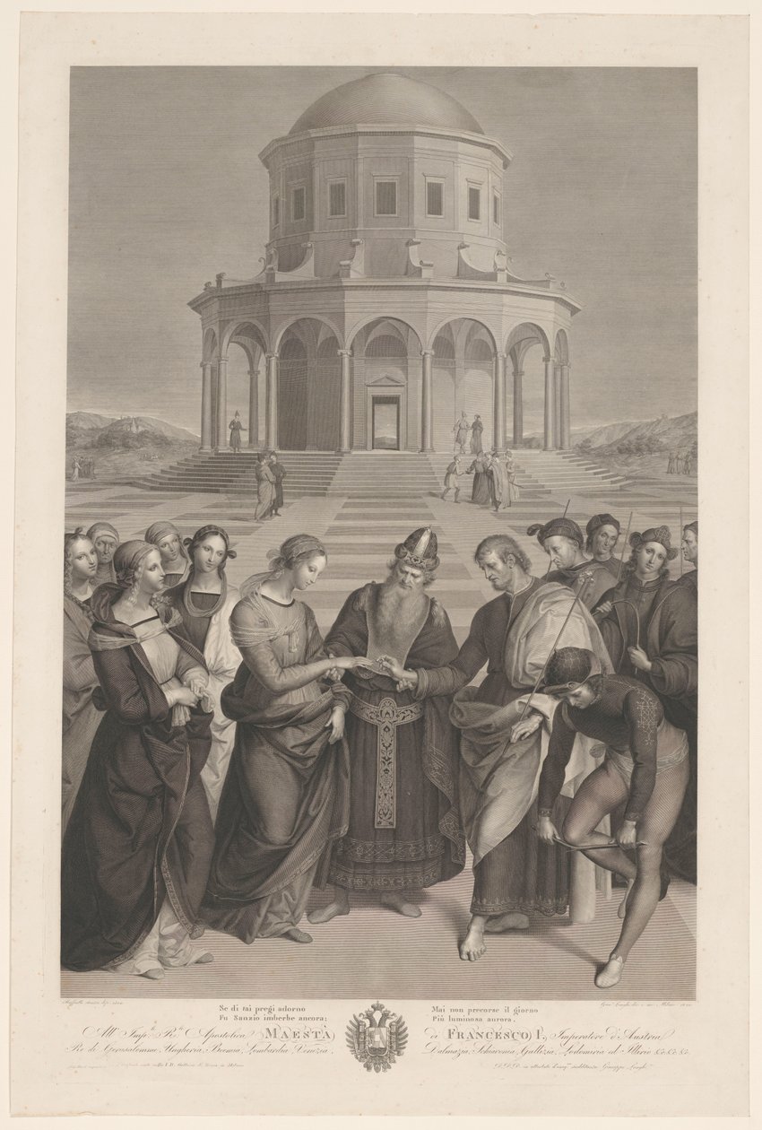 Casamento de Maria e José
Lo sposalizio de Giuseppe Longhi