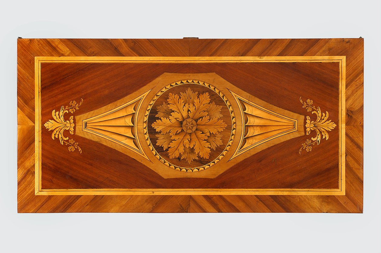 Tampo da mesa (madeira) de Giuseppe Maggiolini