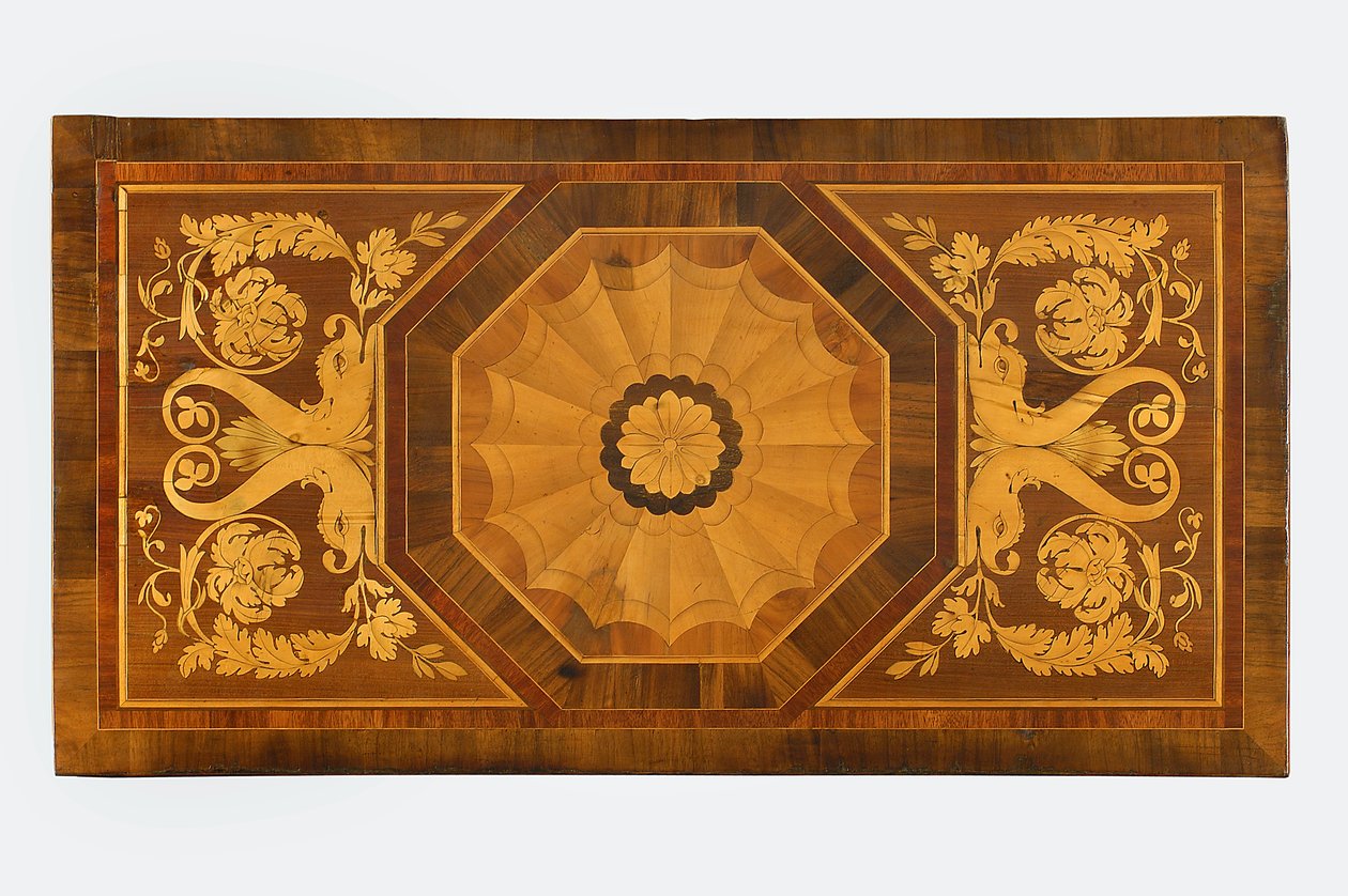Tampo da mesa (madeira) de Giuseppe Maggiolini