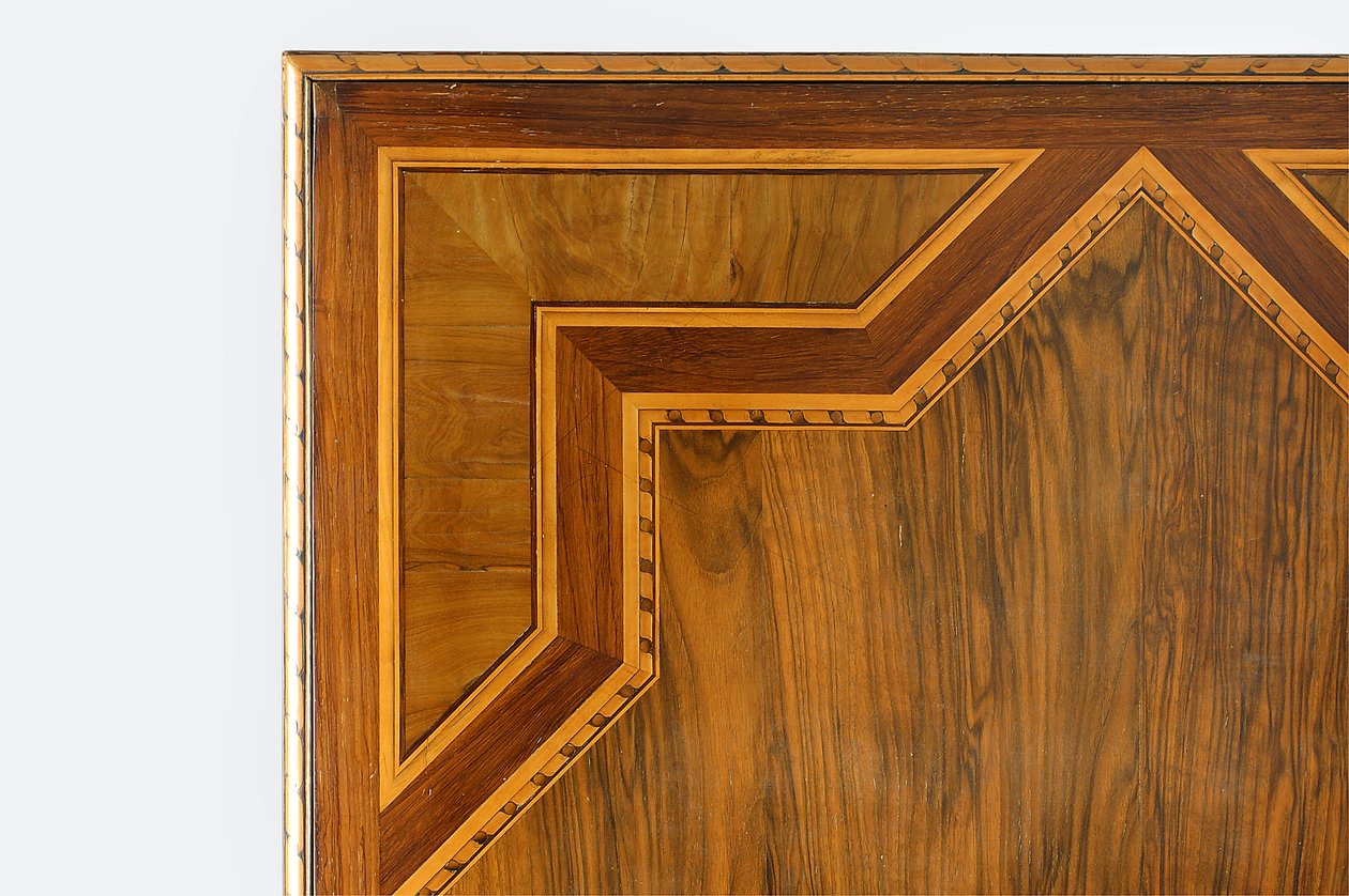 Tampo da mesa, detalhe de Giuseppe Maggiolini