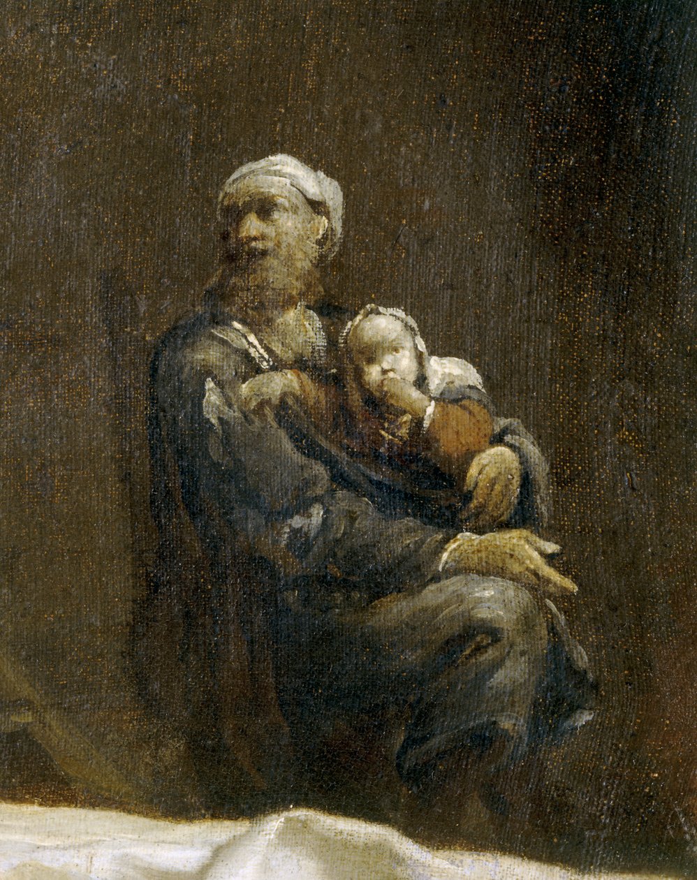 La femme a la puce - Mulher com pulga ... de Giuseppe Maria (1665-1747) Crespi