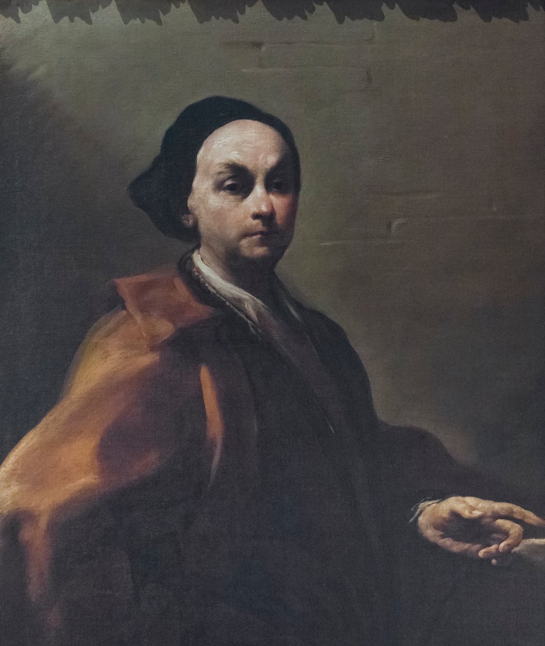 Auto-retrato de Giuseppe Maria (1665 1747) Crespi