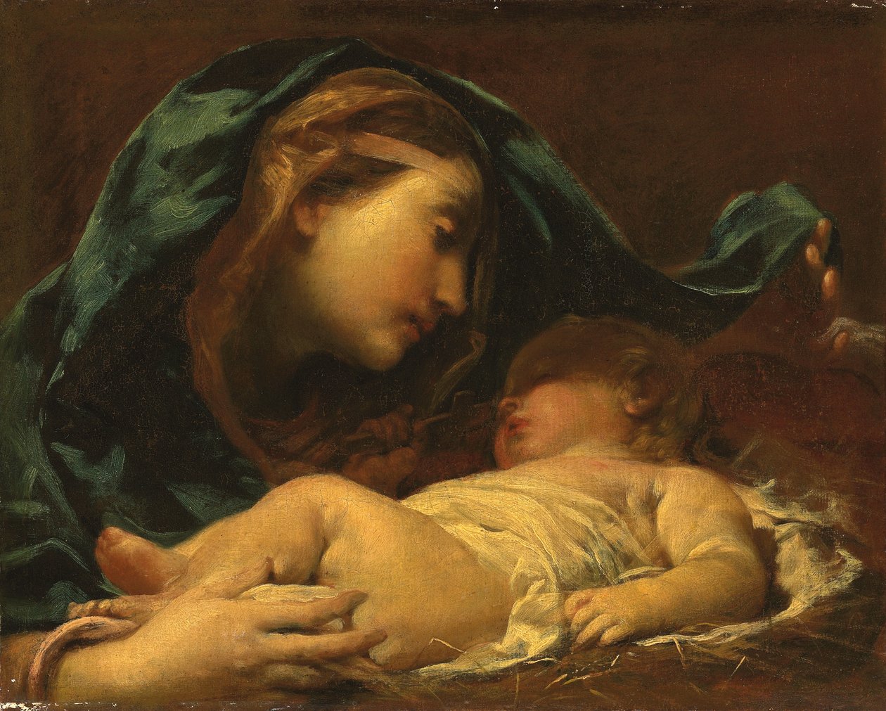 Madonna e criança de Giuseppe Maria Crespi