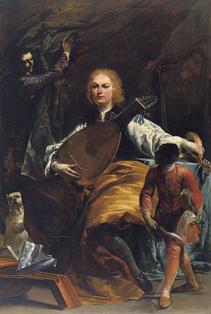 Retrato do Conde Fulvio Grati de Giuseppe Maria Crespi