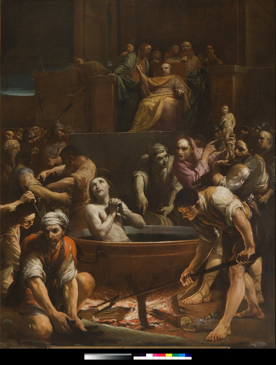 O martírio de São João Evangelista, c.1715 de Giuseppe Maria Crespi