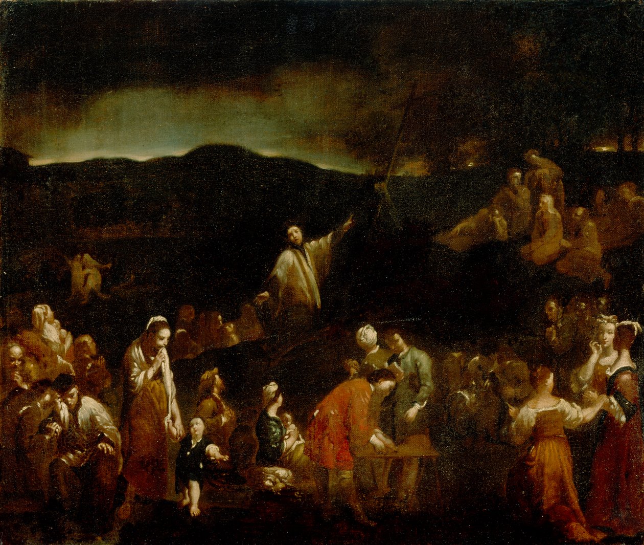 A Missão, c.1710 (óleo sobre tela) de Giuseppe Maria Crespi