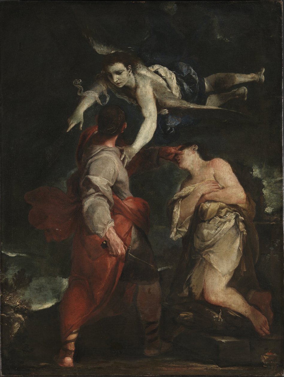 O sacrifício de Abraão de Giuseppe Maria Crespi