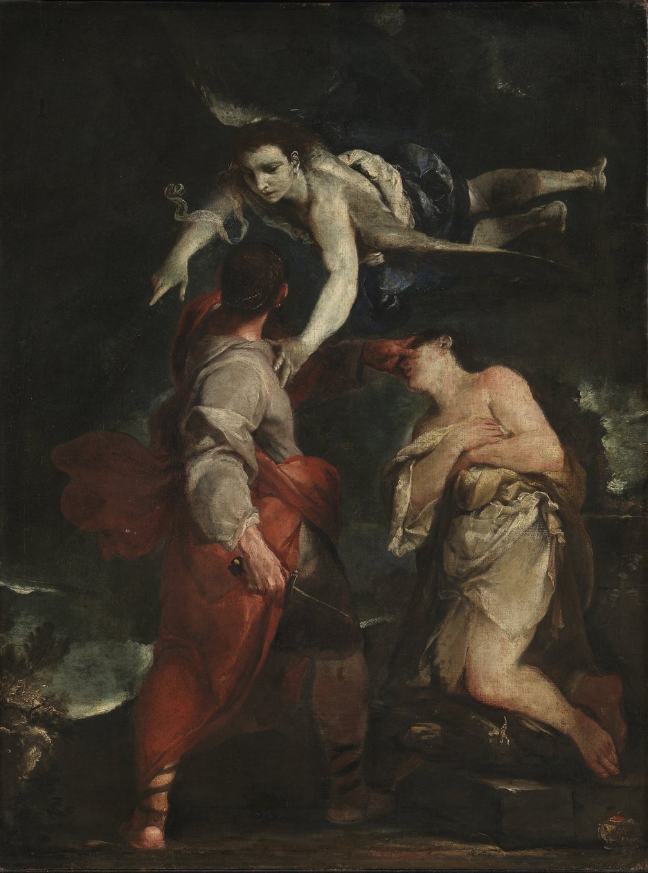 O sacrifício de Abraão de Giuseppe Maria Crespi