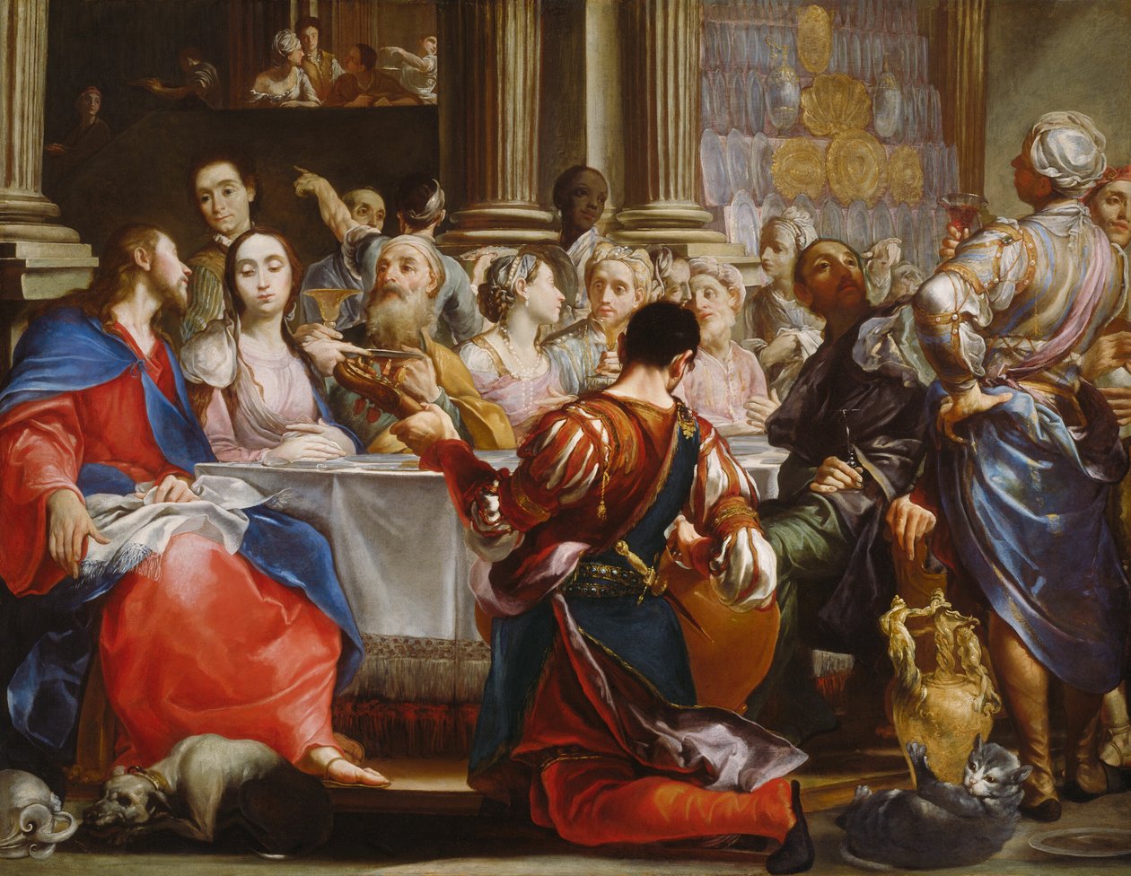 O casamento em Caná de Giuseppe Maria Crespi