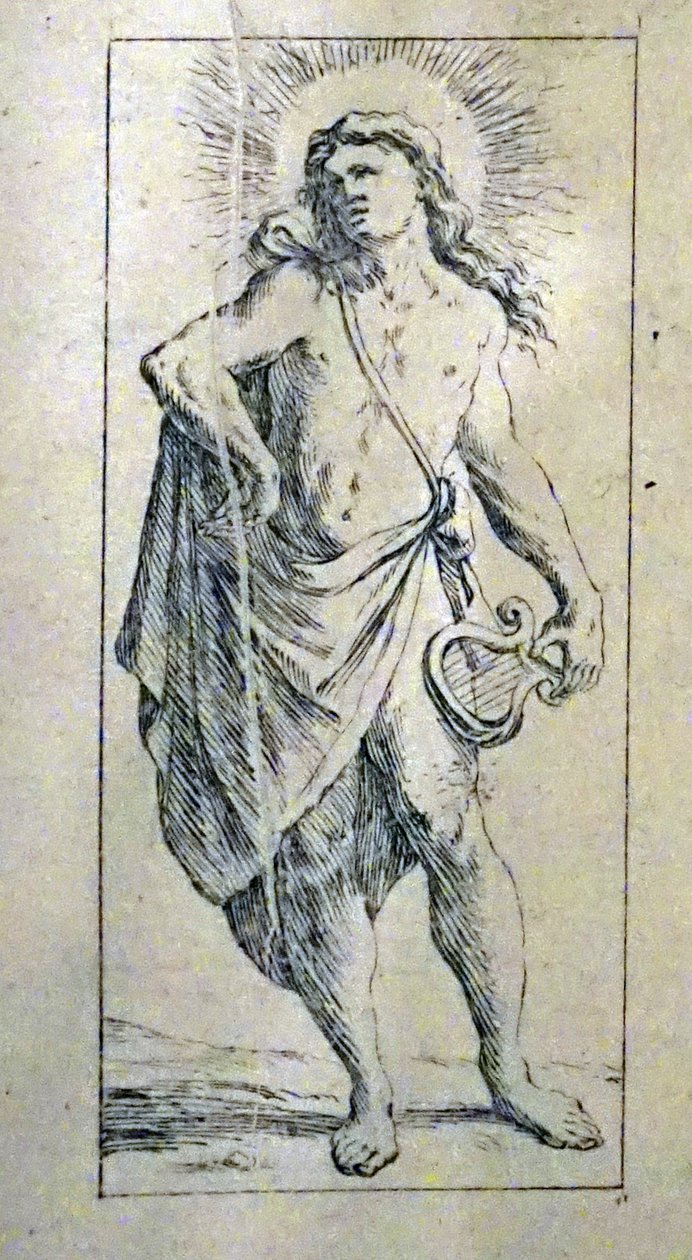 Cartões de tarô do século XVII por Giuseppe Maria Mitelli de Giuseppe Maria Mitelli