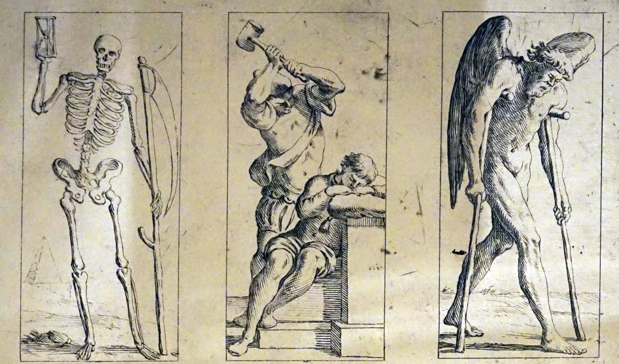 Cartões de tarô do século XVII por Giuseppe Maria Mitelli de Giuseppe Maria Mitelli