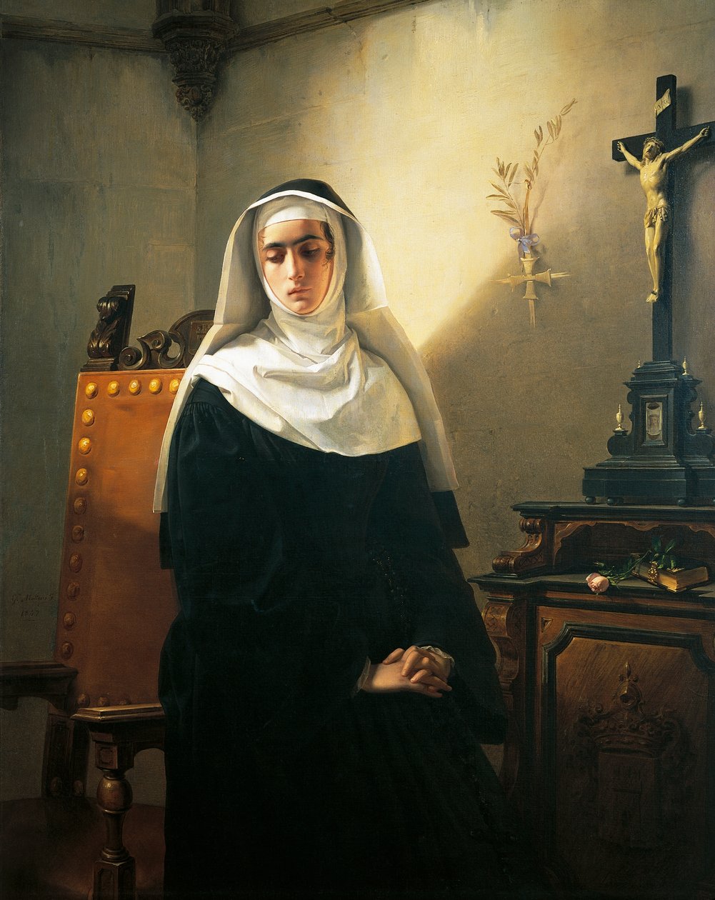 Freira de Monza de Giuseppe Molteni