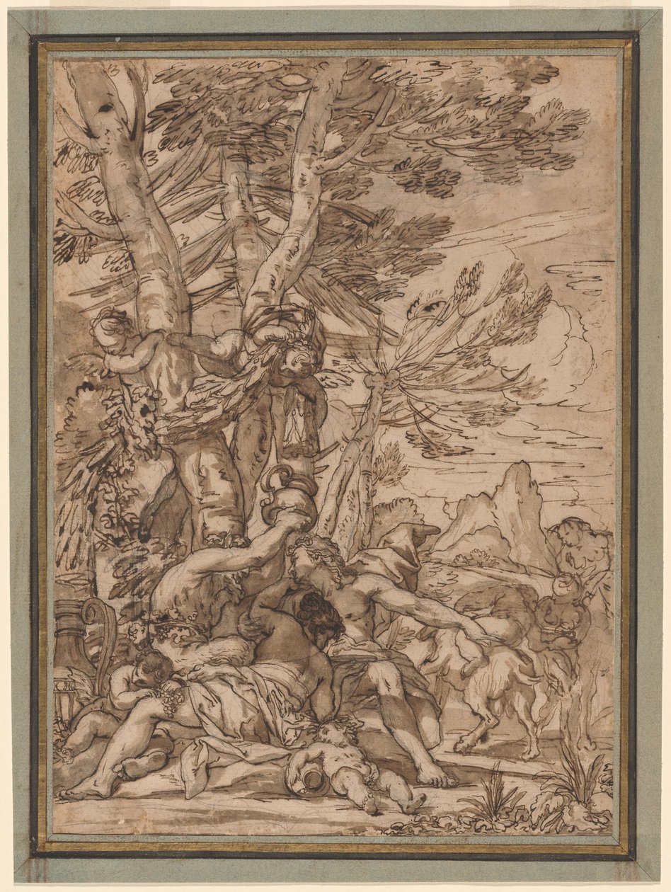 um bacanal de Giuseppe Nicola Nasini