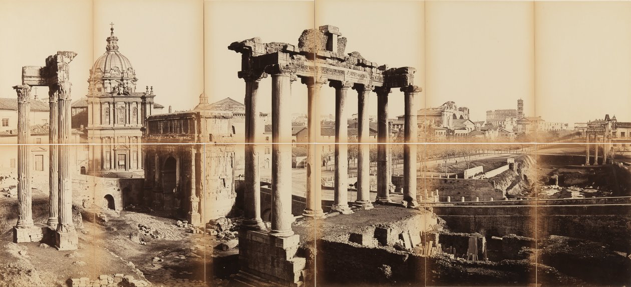Vista do Fórum Romano de Giuseppe Ninci