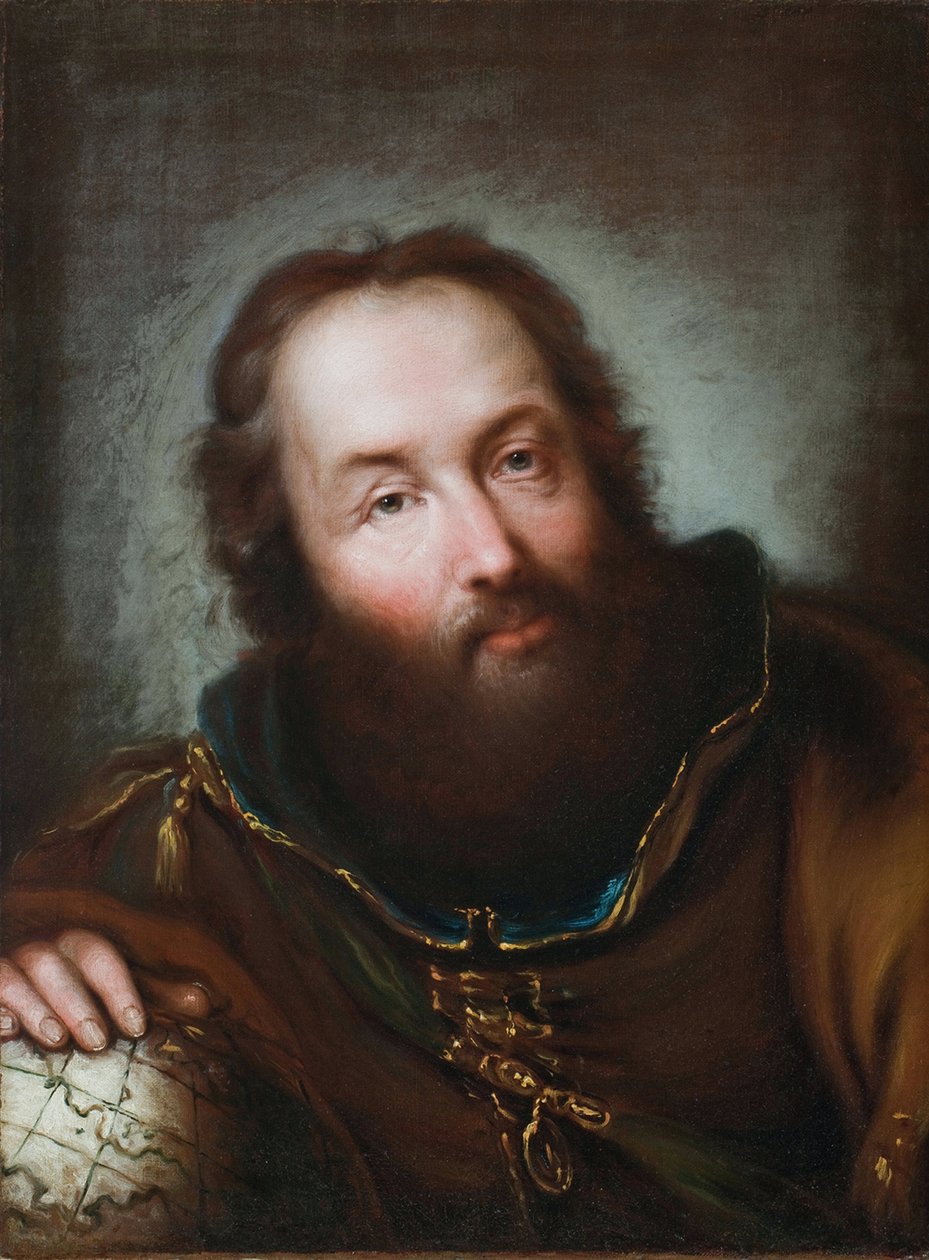 Retrato de Cristóvão Colombo de Giuseppe Nogari