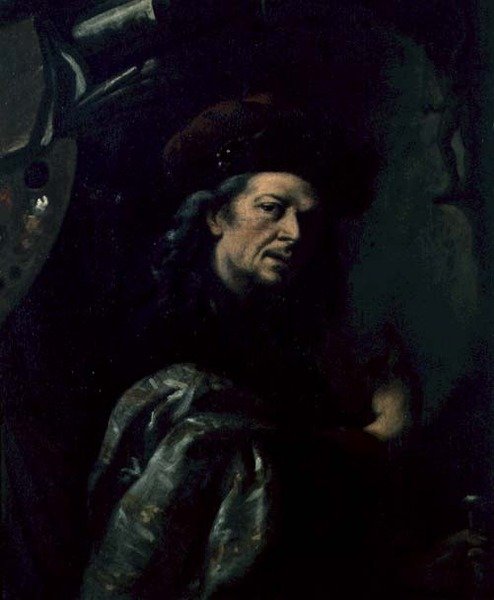 Auto-retrato (óleo sobre tela) de Giuseppe Nuvolone