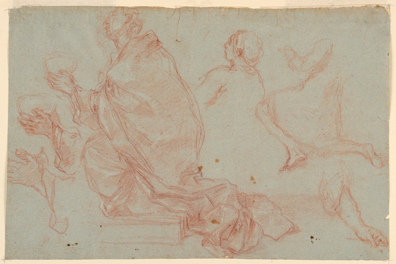Figuras ajoelhadas de Giuseppe Passeri