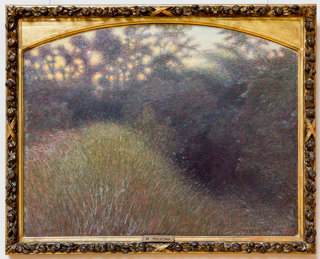 Pôr-do-sol de Giuseppe Pellizza da Volpedo