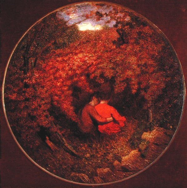 O amor da vida, 1901 de Giuseppe Pellizza da Volpedo