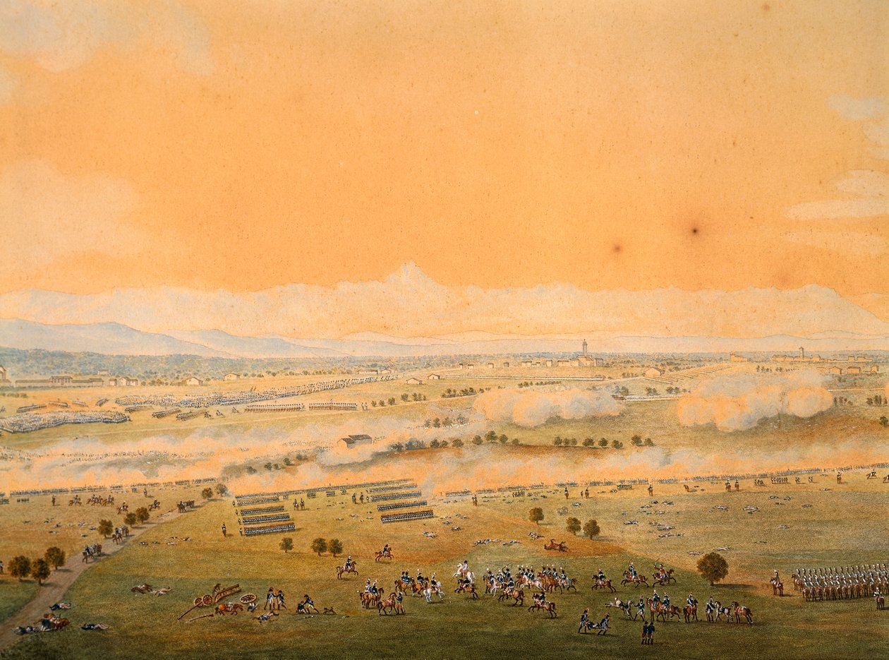 Batalha de Marengo, 14 de junho de Giuseppe Pietro Bagetti