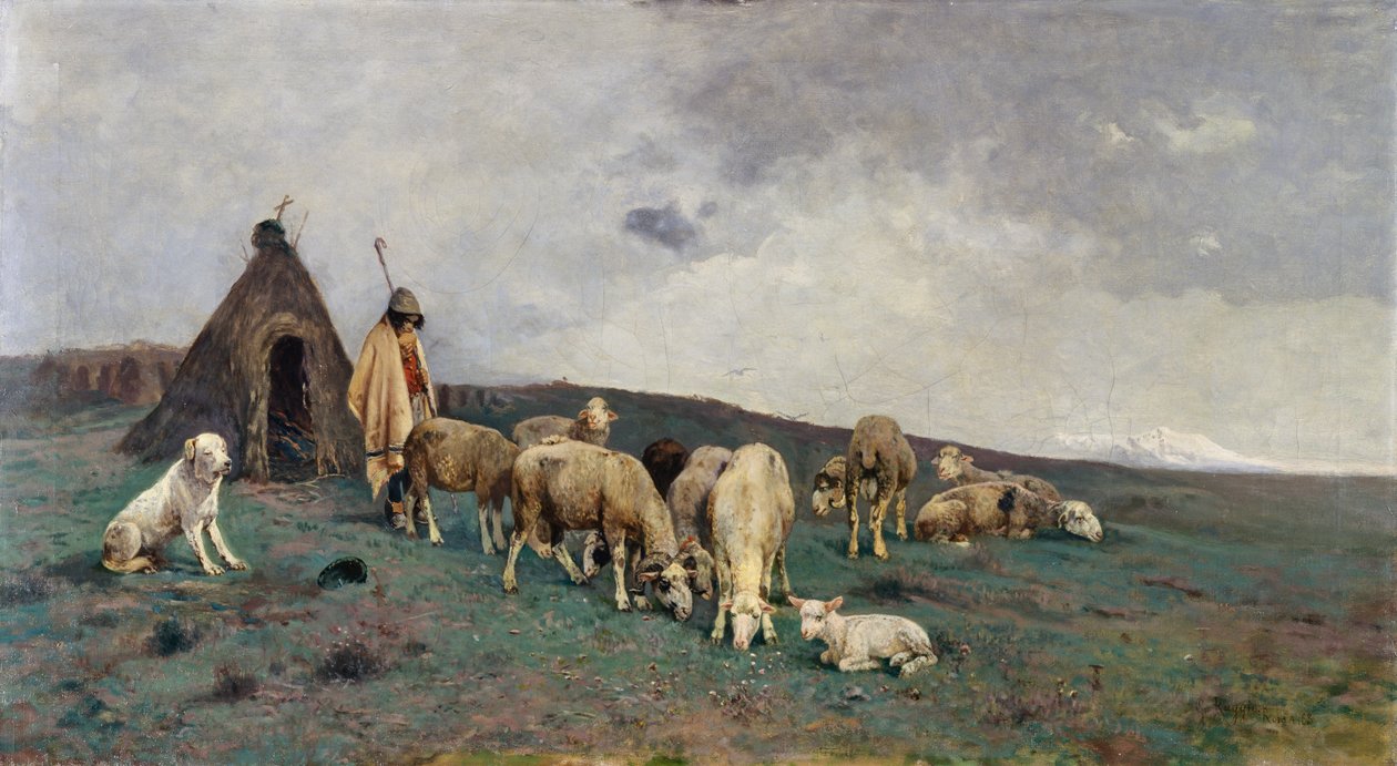 Pastagens de montanha de Giuseppe Raggio