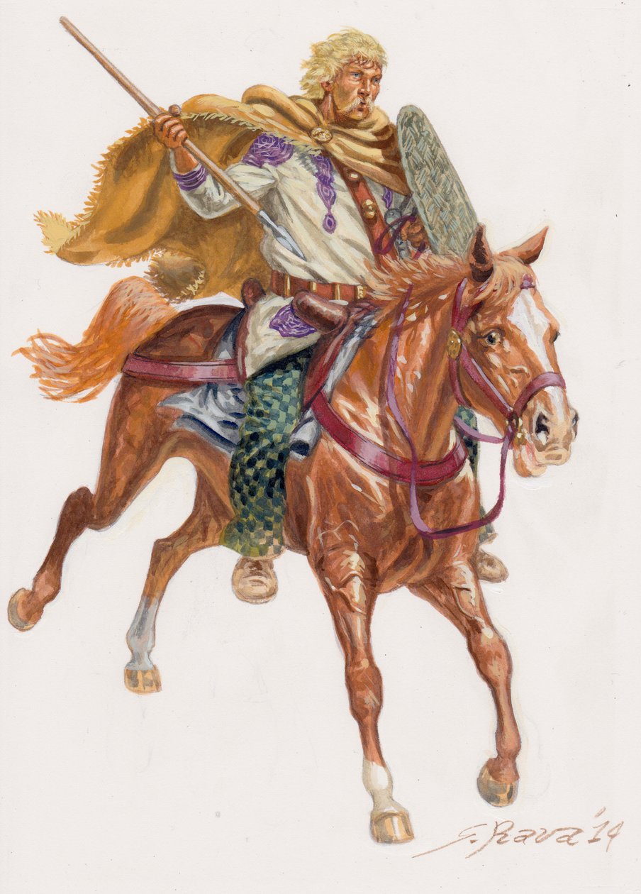 Cavalgada de Bagaudae de Giuseppe Rava