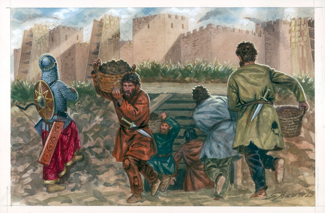 Batalha de Dura Europos de Giuseppe Rava