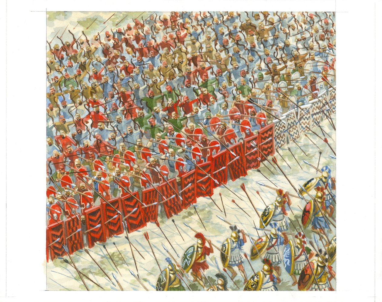 Batalha de Maratona de Giuseppe Rava