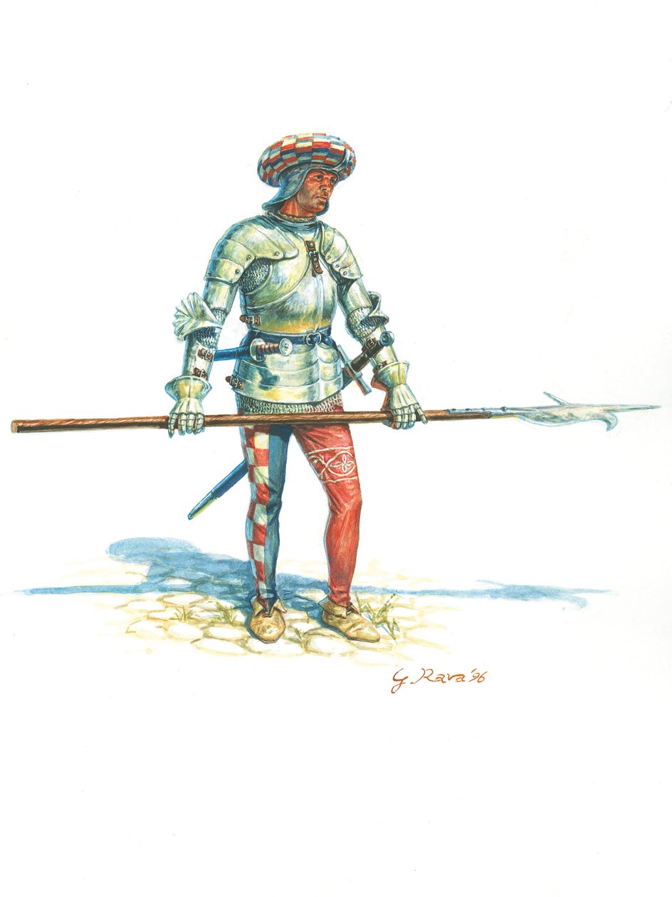 Hallebardier da Toscânia de Giuseppe Rava