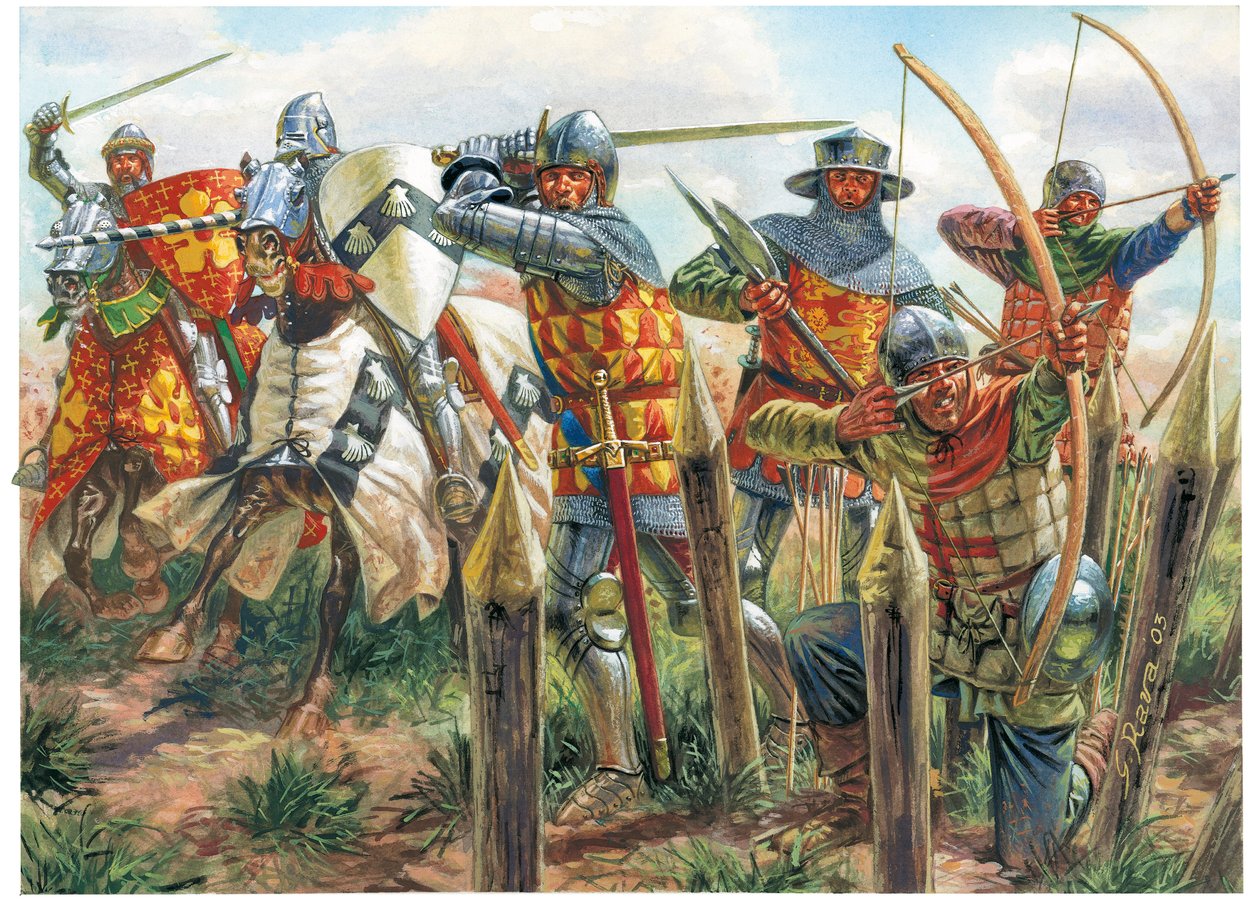 Guerra dos cem anos: Soldados britânicos - A guerra dos cem anos: soldados britânicos - de Giuseppe Rava