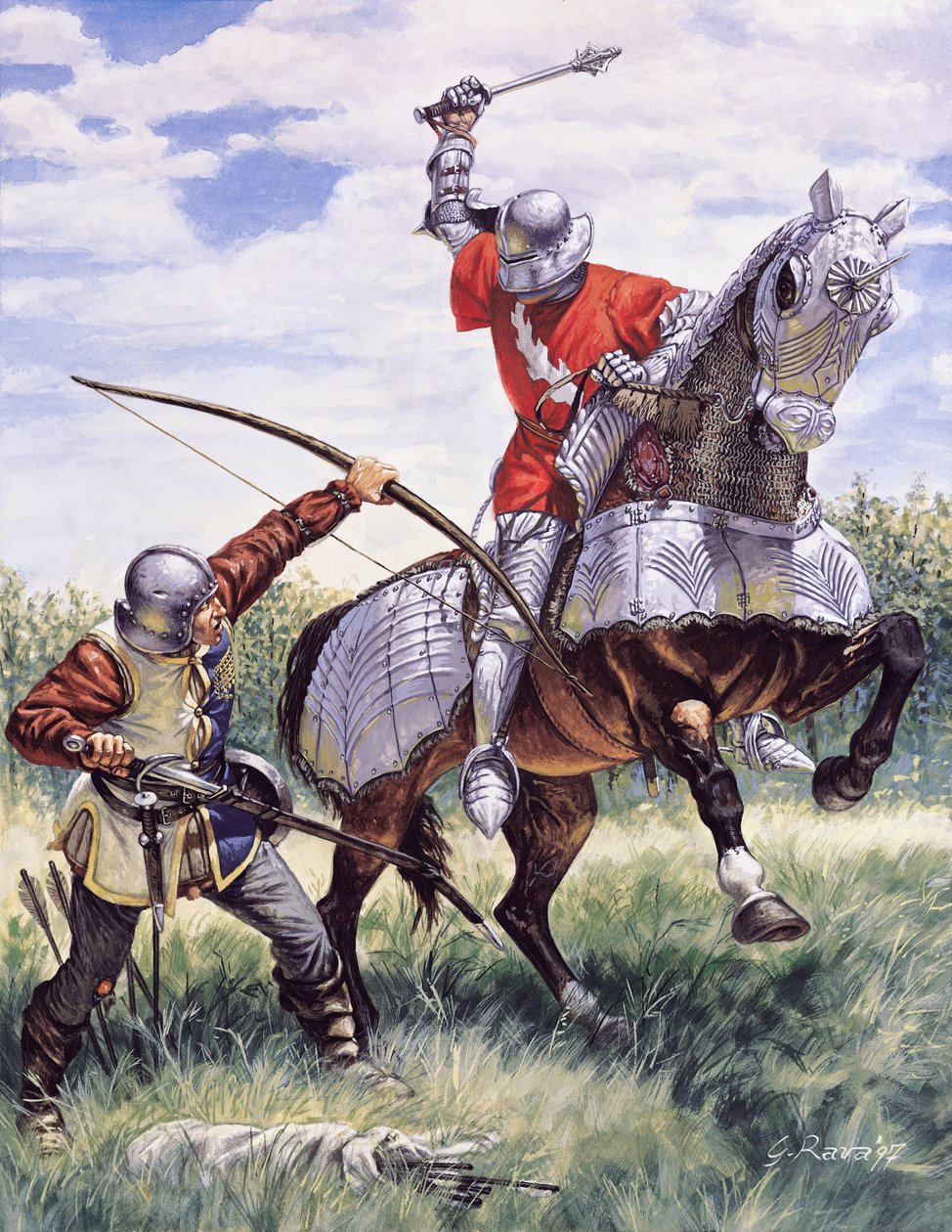 A Guerra das Duas Rosas (1455-1485): Batalha entre a Casa Real de York e a Casa Real de Lancaster - A Guerra das Rosas: batalha travada entre a Casa de York e a Casa de Lancaster - de Giuseppe Rava